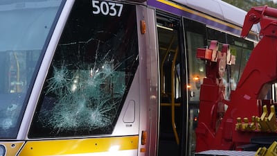 Public transport also bore the brunt of the violence. PA