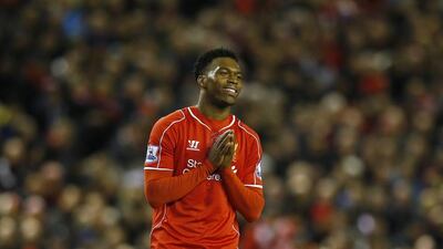 Daniel Sturridge has suffered an injury-ravaged season and will not be available until next season. Phil Noble / Reuters