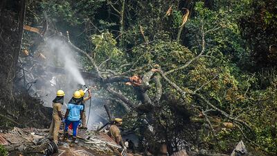 The sole survivor of the crash, a captain working at the DSSC, was being treated for his injuries at a nearby military hospital, the air force said. AFP