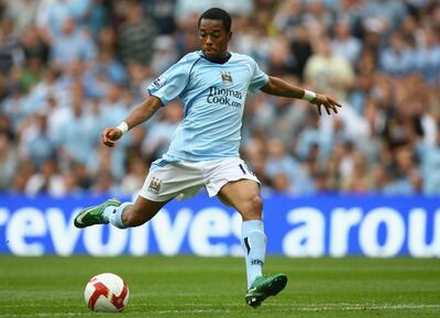 Robinho was one of the first big-money signings at City. Getty Images