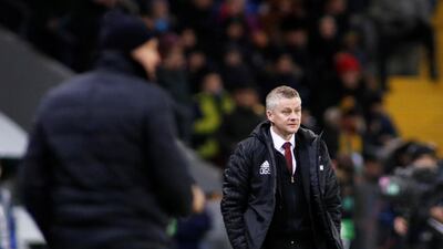 Manchester United manager Ole Gunnar Solskjaer during their Europa League Group L match against Astana. Reuters