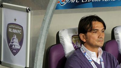 Al Ain manager Zlatko Dalic has won the President's Cup and kept his club undefeated in Asian Champions League play since taking over for Quique Sanchez Flores last season. Satish Kumar / The National