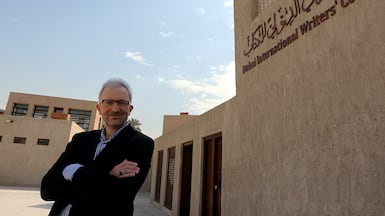 Travel writer Tim Mackintosh-Smith will take part in the Emirates Airline Festival of Literature. Satish Kumar for The National