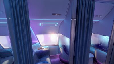 Coloured lighting will be used to communicate with and reassure passengers. Courtesy PriestmanGoode