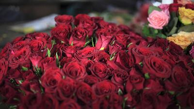 Crawford Market's section for flowers is a feast for the eyes. Subhash Sharma for The National