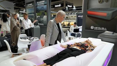 New spa equipment is also on display