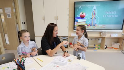 The KHDA-approved guidelines apply to all private schools in Dubai, such as Dubai British School Mira. Chris Whiteoak / The National