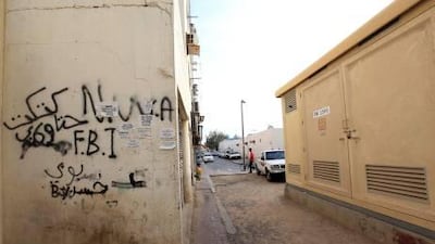 Some residents say graffiti and meaningless writing in public spaces are an 'eyesore'.