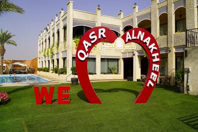 Qasr Al Nakheel, a luxury hotel in Jericho has been empty since since the Israel-Gaza war broke out. Willy Lowry / The National