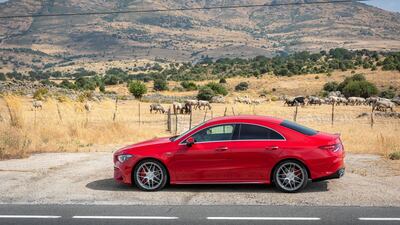 The new AMG at rest in Fuencarral-El Pardo.