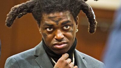 Rapper Kodak Black was among several people involved in a brawl after a Justin Bieber concert. Law enforcement sources told NBC News that Black was among the people shot and injured. The Morning News via AP, File