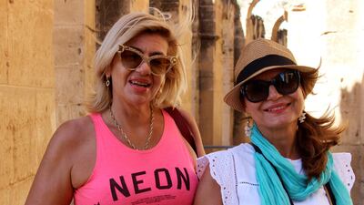 But some visitors are returning to El Jem, including Bulgarian tourists Tatiana Vasileva and her friend. Reuters