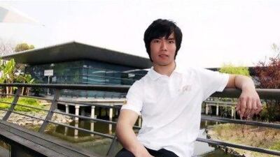 Ma Qing Hua takes a moment to relax and answer some questions in what has been a busy weekend at his home grand prix.