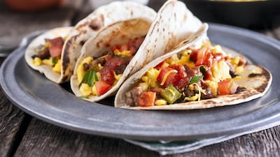 Austin: breakfast tacos. Getty Images
