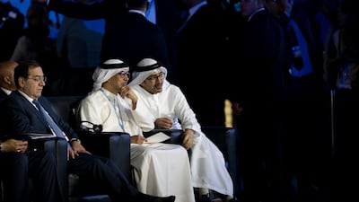 Sheikh Abdullah and Sheikh Mansour. Hamad Al Kaabi / UAE Presidential Court