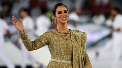 Balqees recorded 'Light the Sky' for the Qatar tournament, with the song also featuring Nora Fatehi, Rahma Riad, Manal and RedOne. AFP