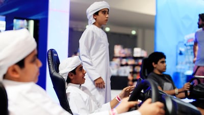 The UAE Game Makers Competition has a Dh100,000 prize pool for developers. Sarah Dea / The National