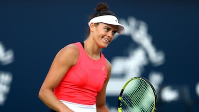 Jennifer Brady at the Dubai Duty Free Tennis Championships. Getty Images