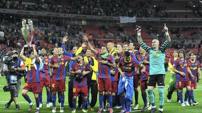 2011 - Barcelona - Nike. Getty Images