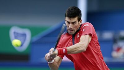 Novak Djokovic will be in Dubai later this month bidding for his fifth title, and the absence of Roger Federer makes him the overwhelming favourite. Lintao Zhang / Getty Images