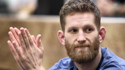 Austin Arnett has fought four times in the UFC and makes his UAE debut at Warriors 10 in Abu Dhabi on Friday. Chris Whiteoak / The National