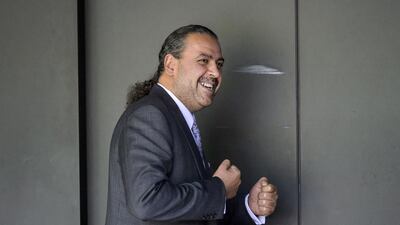 Sheikh Ahmad Al Fahad of Kuwait shown last month at the Fifa headquarters in Zurich, Switzerland. Fabrice Coffrini / AFP / July 20, 2015