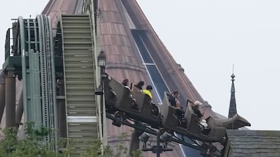 This is Universal Studio's first theme park in China. AP Photo