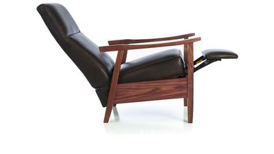 Greer Recliner, Dh9,999. Courtesy of Crate & Barrel