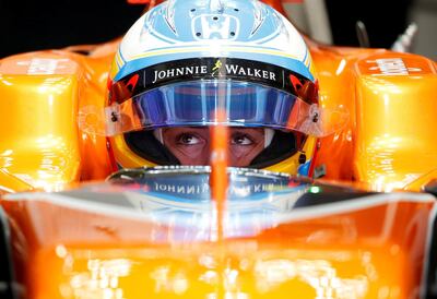 McLaren's Fernando Alonso of Spain during a practice session at the 2017 Japanese Grand Prix at Suzuka. Toru Hanai / Reuters
