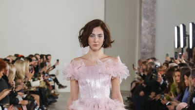 A look from the Georges Chakra spring / summer 2020 couture collection. Courtesy Georges Chakra