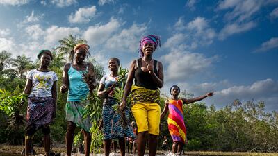 Portfolio runner up: 'Sierra Leone' by Renato Granieri shows sustainable oyster farming in a remote part of the African nation