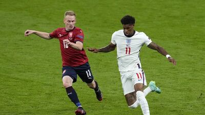 Marcus Rashford 6 - On for Sterling after 66. Went on the left. Still yet to score a tournament goal and probably didn’t do enough to start in next Tuesday’s last 16 game at Wembley. EPA