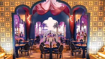 The Ramadan Garden at Fairmont The Palm is full of warm ambience. Courtesy: Fairmont the Palm