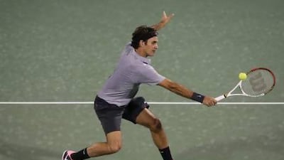 Roger Federer felt good about his 6-3, 6-4 win over Marcel Granollers, and will play Nikolay Davydenko in the quarter-finals. Jumana El Heloueh / Reuters