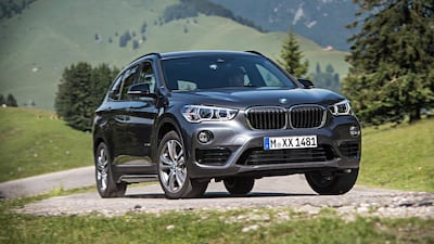 The range-topping BMW X1 xDrive25i, which boasts all-wheel drive, 228bhp and will race to 100kph in six seconds. Courtesy BMW