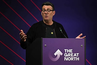 Andy Burnham hopes to return to the House of Commons after being selected to fight the Makerfield by-election for Labour. AFP