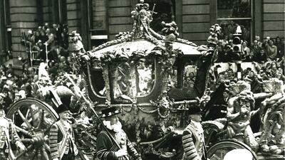Charles Wilson, an army photographer, took these photos of the Queen's coronation through the streets of London in June 1953. He tasked with recording the great day for his regimental magazine. Photo: Charles Wilson