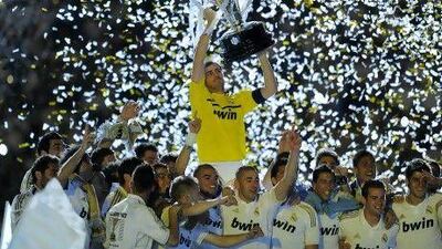 Real Madrid earned 100 points this season, a comendable feat but also a result of the inequality of La Liga. Denis Doyle / Getty Images