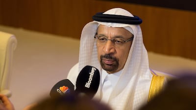 Khalid Al Falih, Saudi Arabia's Energy Minister. Crude output will rise, but any move will not be 'outlandish', he says. Bloomberg
