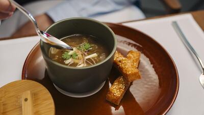 Passengers can choose from a wide selection of breakfast items in the morning, followed by an all-day menu. Courtesy Cathay Pacific