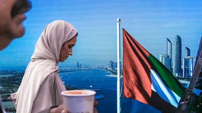 Day one of the UAE Climate Tech forum in Abu Dhabi. All photos: Victor Besa / The National