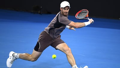 Andy Murray was beaten by Grigor Dimitrov despite winning the first set in their first-round match at the Brisbane International. EPA