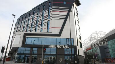 Hotel Football, Old Trafford, Manchester. REX / Shutterstock