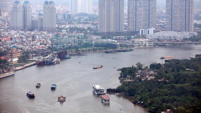 A general of Ho Chi Minh City. Etihad Airways started daily services to the Vietnamese city last week. Luong Thai Lunh / EPA