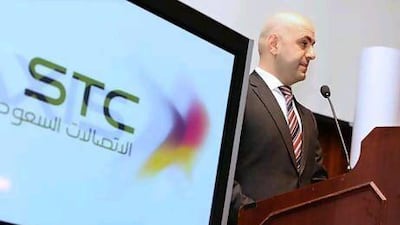 Ghassan Hasbani said a target of 50 per cent overseas operations is achievable for STC. Antonie Robertson / The National