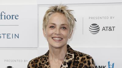 Actress Sharon Stone attends the premiere of 'In The Heights'. EPA