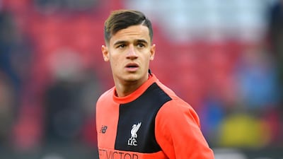 Liverpool's Philippe Coutinho has handed in a transfer request. Dave Howarth / Press Association