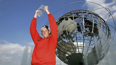 Murray won the US Open Boys' Singles Championships 2004 in New York. Getty Images
