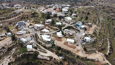 The Israeli settlement of Sde Boaz is one of the nine settlements to be legalised by the Israeli cabinet in the West Bank. EPA