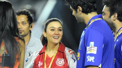 Bollywood actress and Kings XI Punjab co-owner Preity Zinta has been part of the Indian Premier League T20 tournament since its inception in 2008. AFP